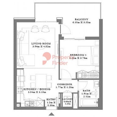Type 1A Building 2 Unit 8 Level 1