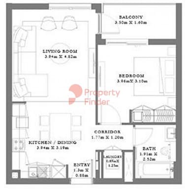 Type 1 Building 2 Unit 5 Level 5