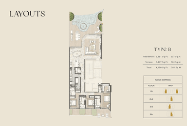 3 Bedroom Penthouse