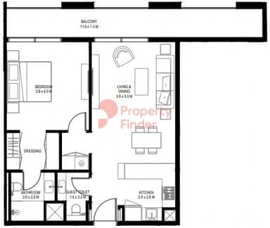 1 Bedroom Apartment