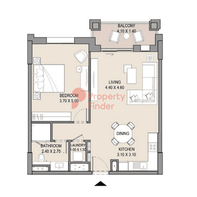 1 Bedroom Apartment