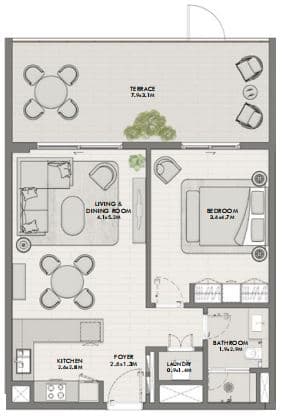 Type 1D Ground Level Building C - 3