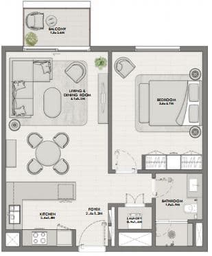 Type 1A Level 1-5 & 6-8 & 9 Building B - 3