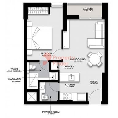 1 Bedroom Apartment