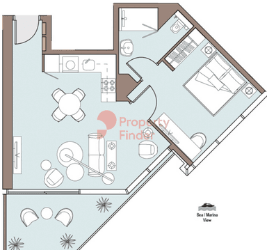 1 Bedroom Apartment