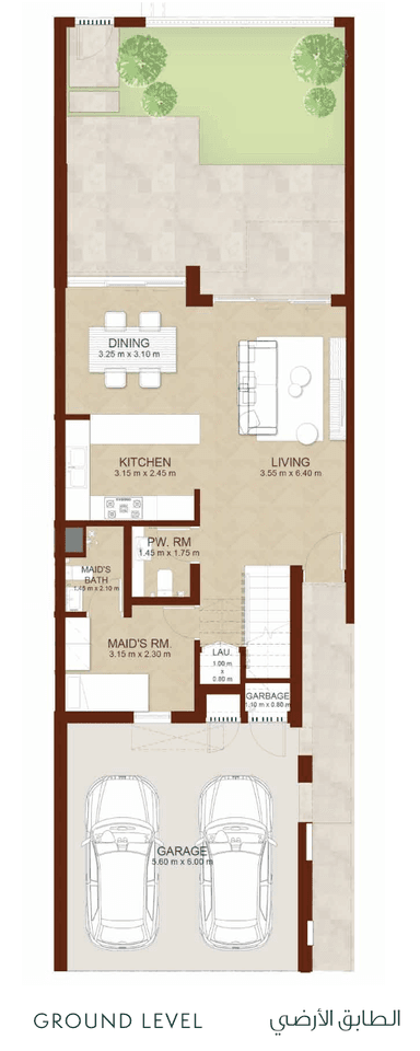 3 Bedroom Townhouse