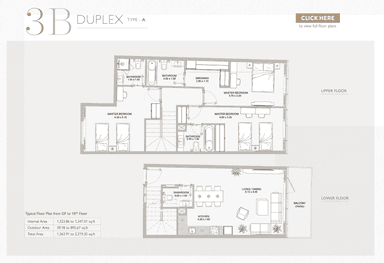 3 Bedroom Duplex