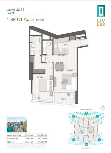 1 Bedroom Apartment
