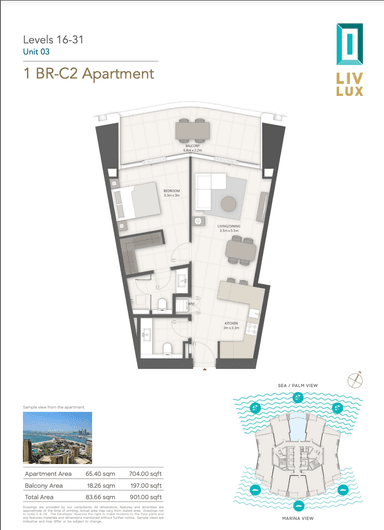 1 Bedroom Apartment
