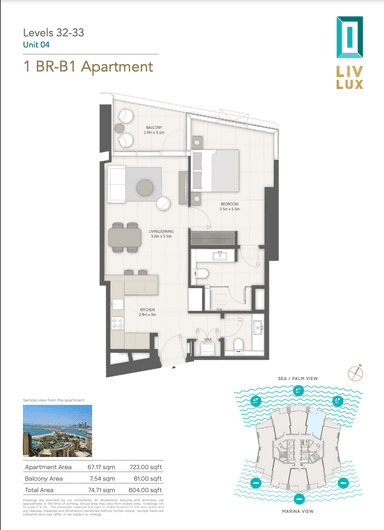 1 Bedroom Apartment