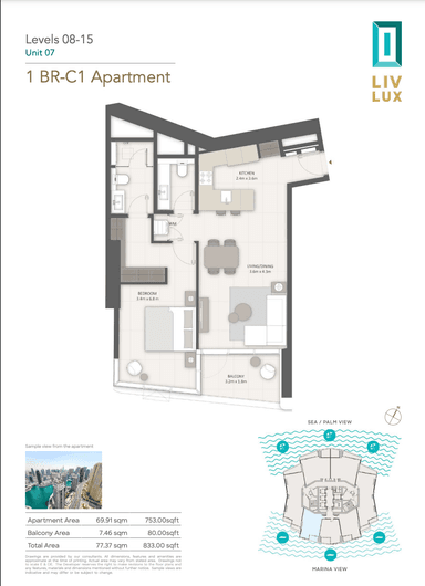 1 Bedroom Apartment