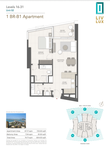 1 Bedroom Apartment