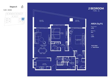2 Bedroom Apartment