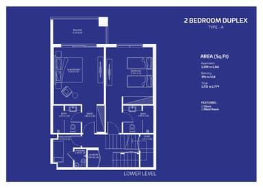 2 Bedroom Duplex