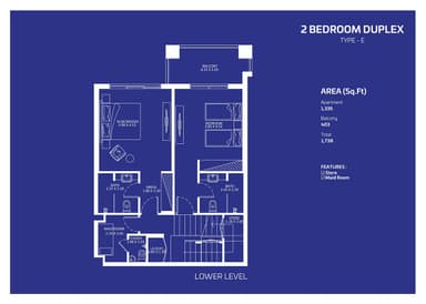 2 Bedroom Duplex