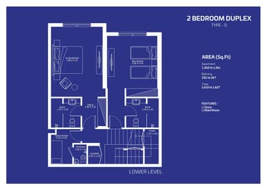 2 Bedroom Duplex