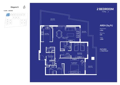 2 Bedroom Apartment