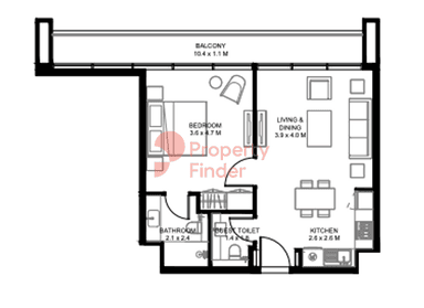 1 Bedroom Apartment