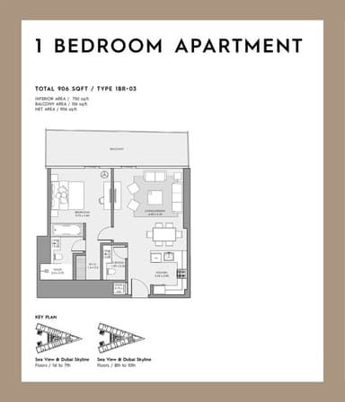 1 Bedroom Apartment