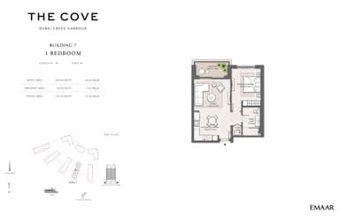 Building 7 - Levels 01-07, Unit 01 - 1BD