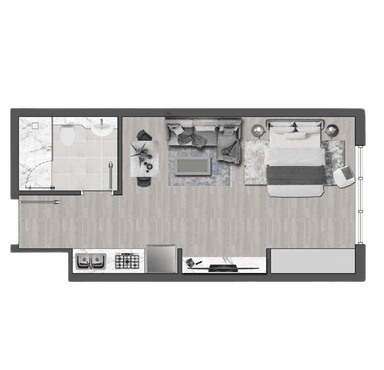 Type Unit 204 | Floor 2
