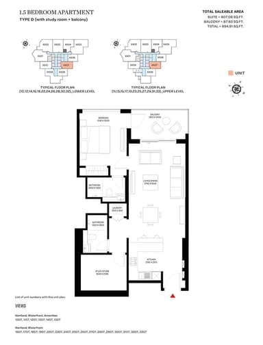 1 Bedroom Apartment