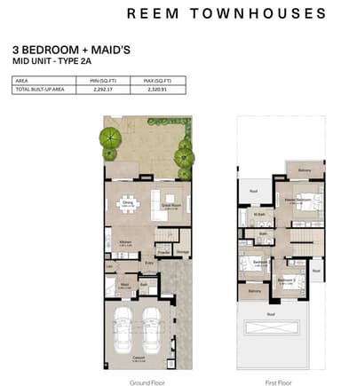 3 Bedroom Townhouse