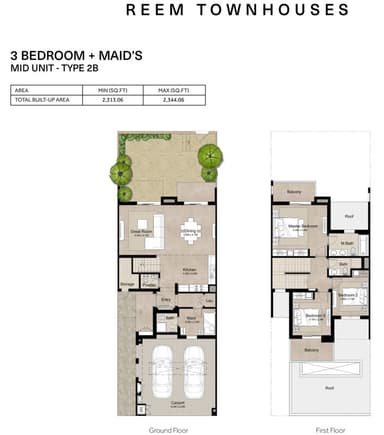 3 Bedroom Townhouse