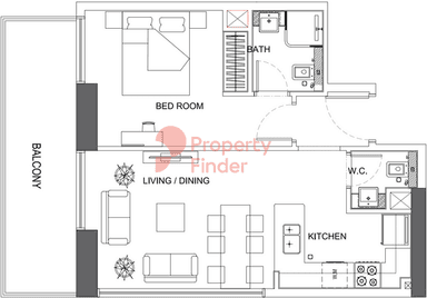 1 Bedroom Apartment