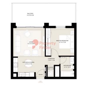 Type 01 Unit 03 Building 1 - 1BD -3