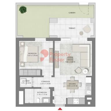 Building 2, Level 1- 1 Bedroom Apartment