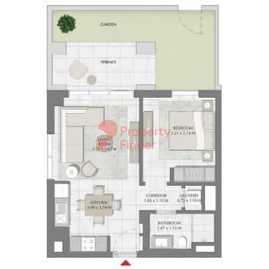 Building 2, Level 1-1 Bedroom Apartment