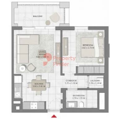 Building 2, Level 28,9-1 Bedroom Apartment