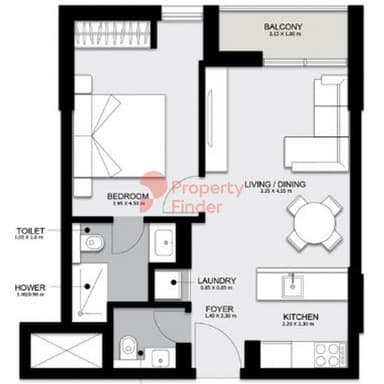 1 Bedroom Apartment
