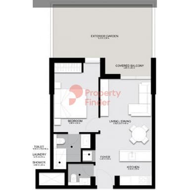 1 Bedroom Apartment