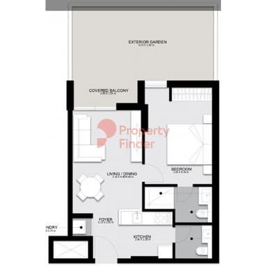 1 Bedroom Apartment