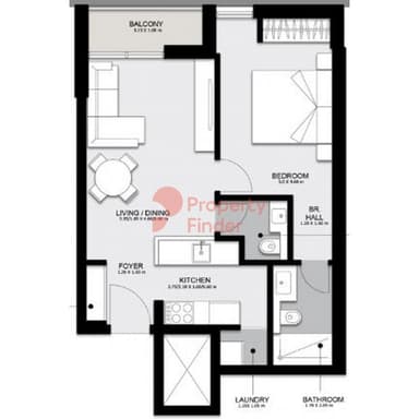 1 Bedroom Apartment