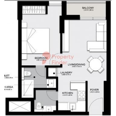 1 Bedroom Apartment