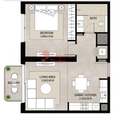 1 Bedroom Apartment