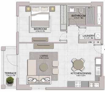 Type 1 Level 1,2,3,4,5,6 Building 2 - 1