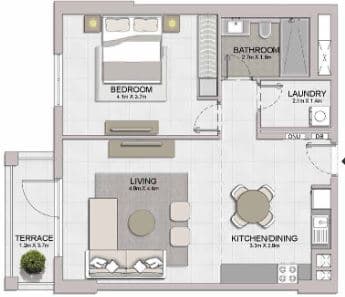 Type 2 Level 1,2,3,4,5,6 Building 2 - 2