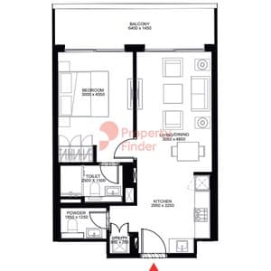 Type A1, Level 01,02,04 ( with powder room + balcony)Tower A - 2