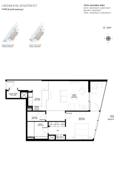 1 Bedroom Apartment