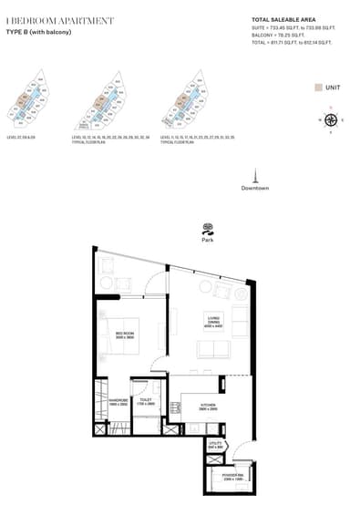 1 Bedroom Apartment