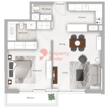 1 Bedroom Apartment
