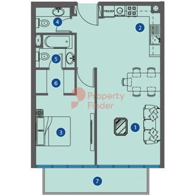 1 Bedroom Apartment