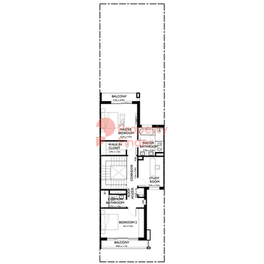 2 Bedroom Townhouse