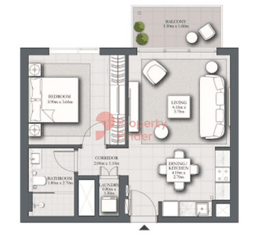 1 Bedroom Apartment