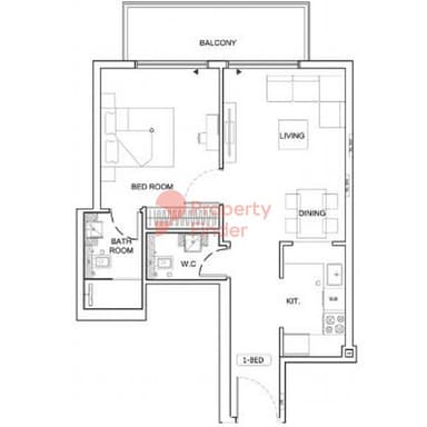 1 Bedroom Apartment