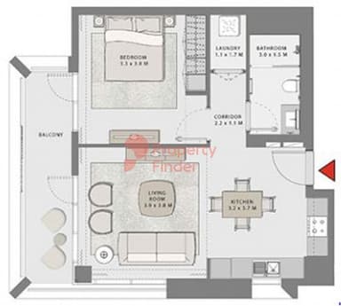 1 Bedroom Apartment